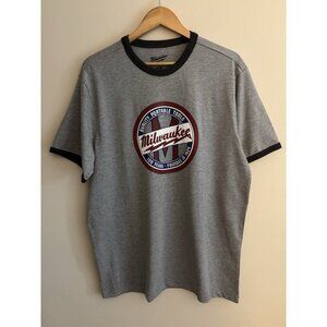 Milwaukee Tool T-Shirt 1924 Limited Edition 100 Year Anniversary Size Large Mens